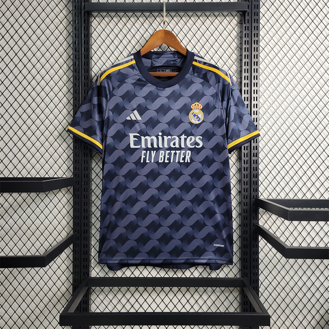 Real Madrid 23/24 Away Blue Jersey - Fans Version